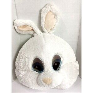 Dan Dee Big Greeter Easter Rabbit Bunny Head Mask Costume EUC Mascot Adult Size